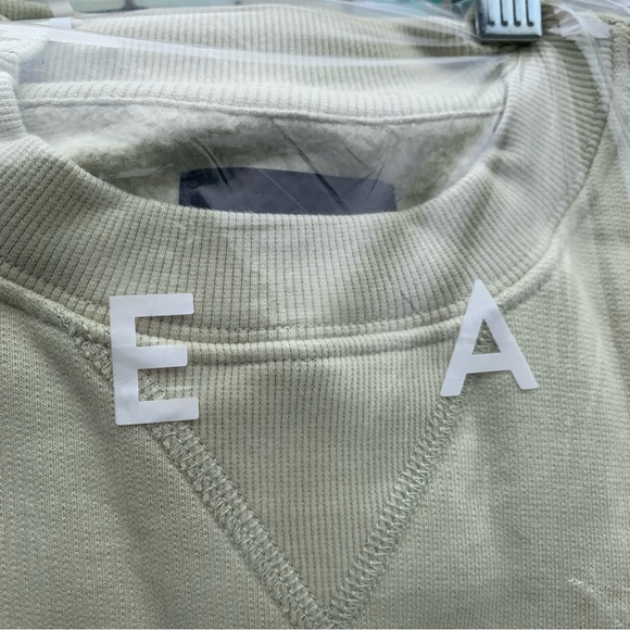 NWT AYR | All Year Round ‘The Sweatshirt’ in Spa Water soft green 100% cotton - Picture 5 of 10
